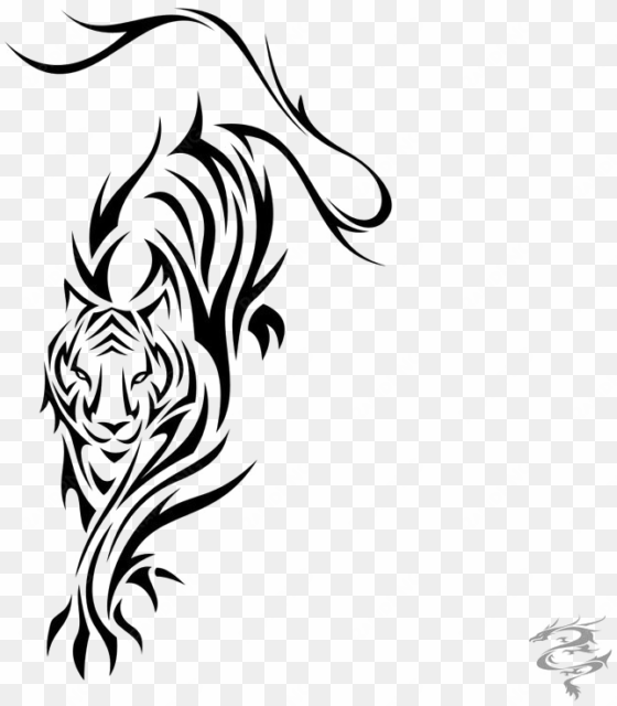 tiger tattoos png clipart - tiger tribal tattoo