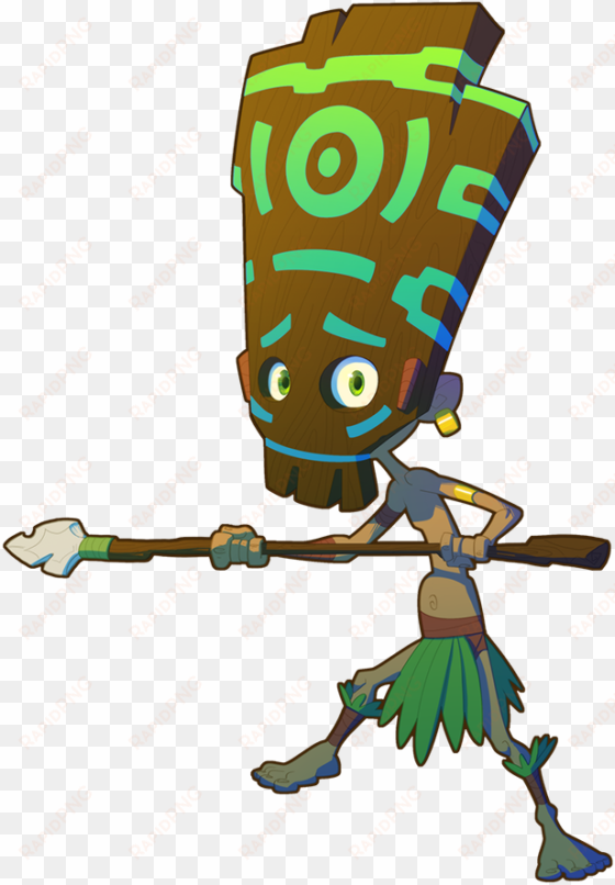 tiki boy by asashi-kami on clipart library - tiki boy