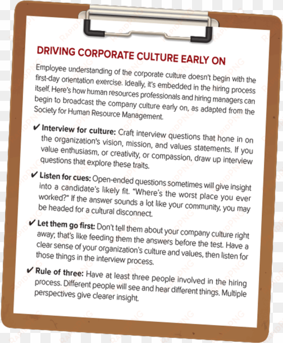 tips for driving corporate culture - culture