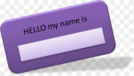tips for remembering names - label