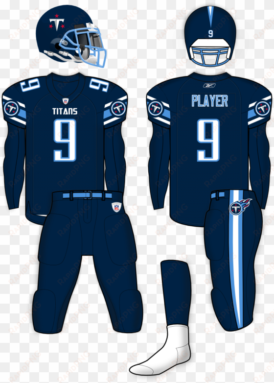 Titans Uni Fan Concepts Gotitans A Tennessee Titans - Tennessee Titans Uniforms transparent png image