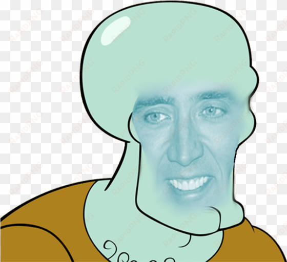 **tmgrskat rolled a random image posted in comment - squidward handsome