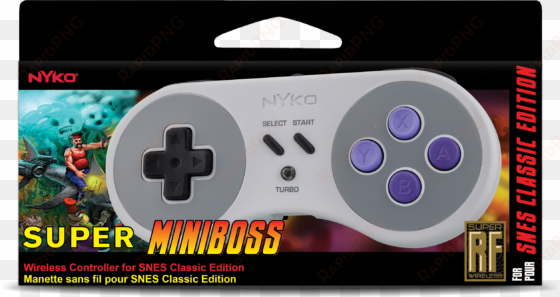 today, nintendo releases their snes classic edition - nyko super miniboss wireless controller for super nes