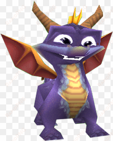 Todays Autistic Character Of The Day Is - Spyro The Dragon Ps1 Model transparent png image