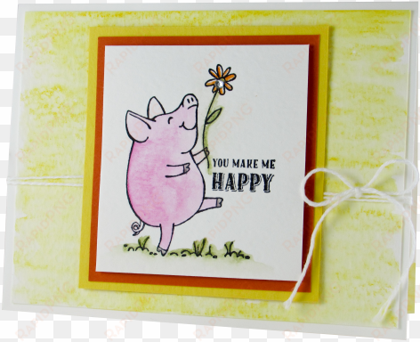 today's card was designed using the stampin up this - greeting card