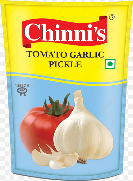 tomato garlic pickle pack - ruchi tomato garlic pickle