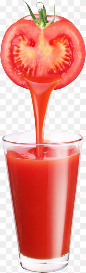 tomato juice clipart - pectinase in fruit juice