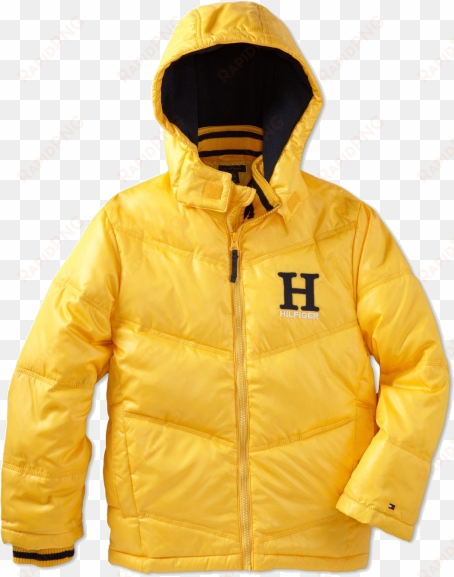 tommy hilfiger jakne kaputi - boys yellow jacket tommy hilfiger