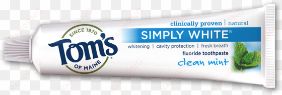 tom's of maine toothpaste - toms of maine toothpaste
