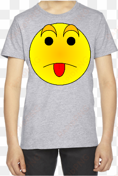 tongue out emoji - star wars best dad t shirt