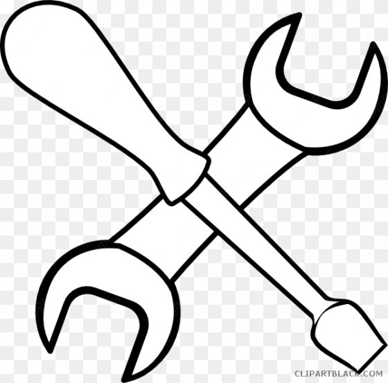 tool clipart mechanic tool - tools clipart black and white