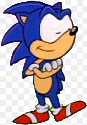 toon sonic - sonic i m waiting gif