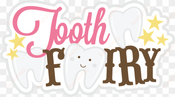 tooth fairy title svg scrapbook title tooth fairy svg - tooth fairy clip art