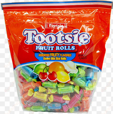 tootsie fruit rolls assorted fruity flavored candy - tootsie fruit rolls, assorted fruity flavored - 13.23