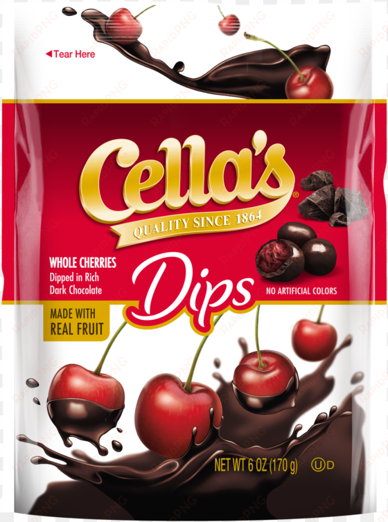 tootsie roll, cella dips 6 oz - cellas dips