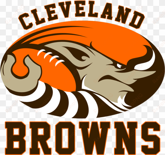 top - - cleveland browns custom logo