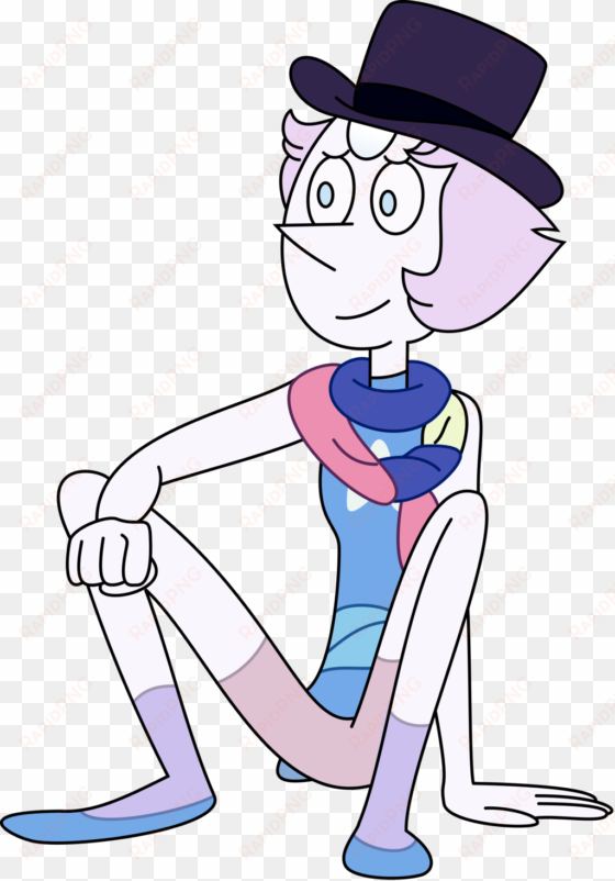 top hat pearl by craftyallie on deviantart image download - steven universe pearl with hat