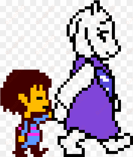 Toriel And Frisk - Undertale Toriel And Frisk transparent png image