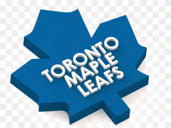 Toronto Maple Leafs Logo 3d Print - Toronto Maple Leafs transparent png image