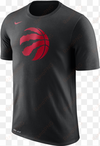 toronto raptors nike dry logo nba t-shirt 'black' - markelle fultz shirt