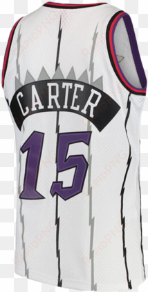 toronto raptors vince carter white swingman jersey - vince carter rookie jersey