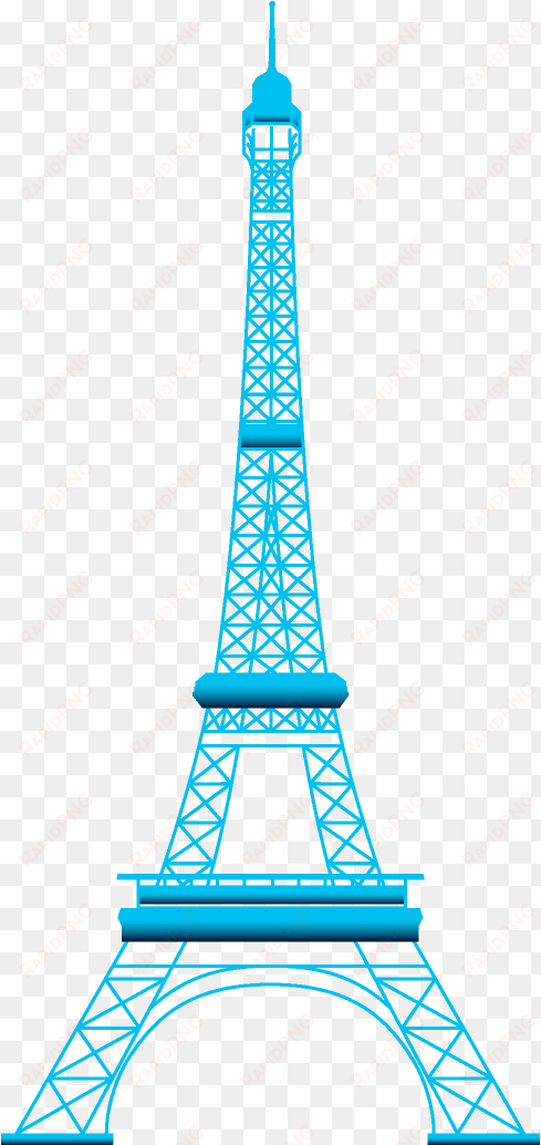 torre eiffel azul png - imagenes de la torre eiffel azul