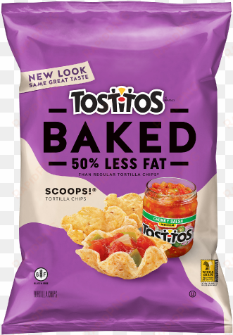 tostitos® baked scoops ® tortilla chips - nutrition information tostitos baked scoop