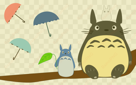 totoro backgrounds - wallpaper cave - my neighbor totoro animation art poster decor - w22980