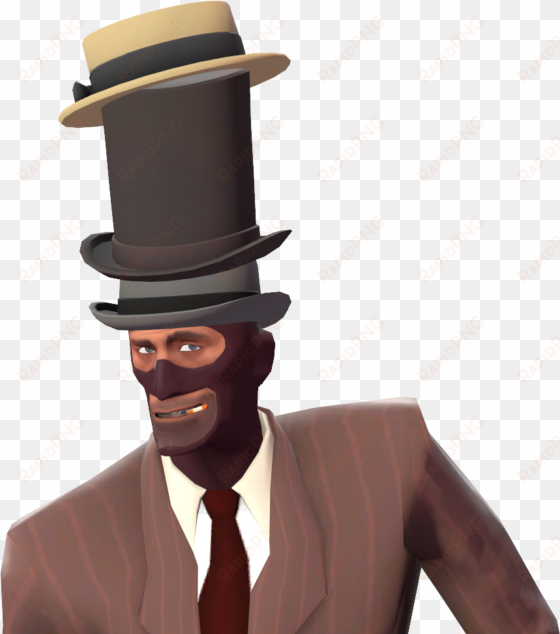 towering pillar of hats - tf2 spy hats