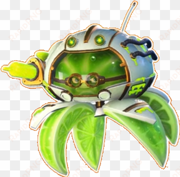 toxic clipart transparent - pvz garden warfare 2 toxic citron