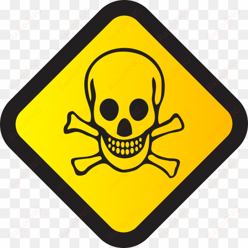 toxic sign png clip art - toxic sign transparent