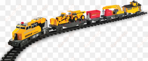 toy state industrial cat construction express train