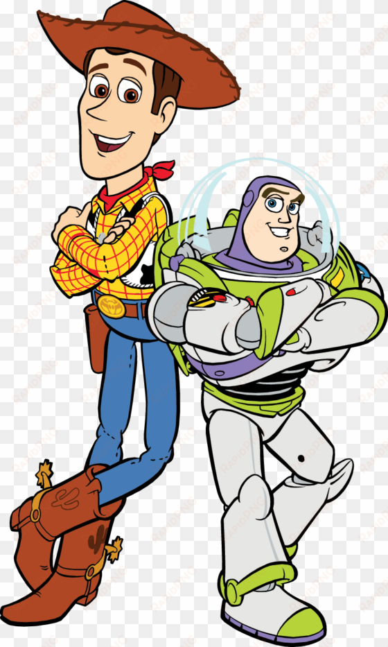 Toy Story Clipart Woody And Buzz - Toy Story Clipart Buzz And Woody transparent png image