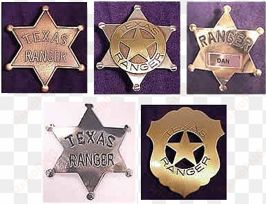 toy texas ranger badges have been made for children - badge