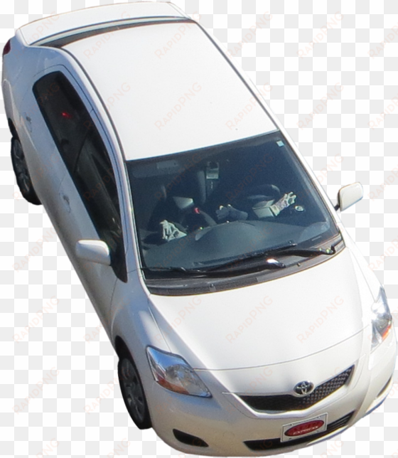 toyota top car png - car png from above