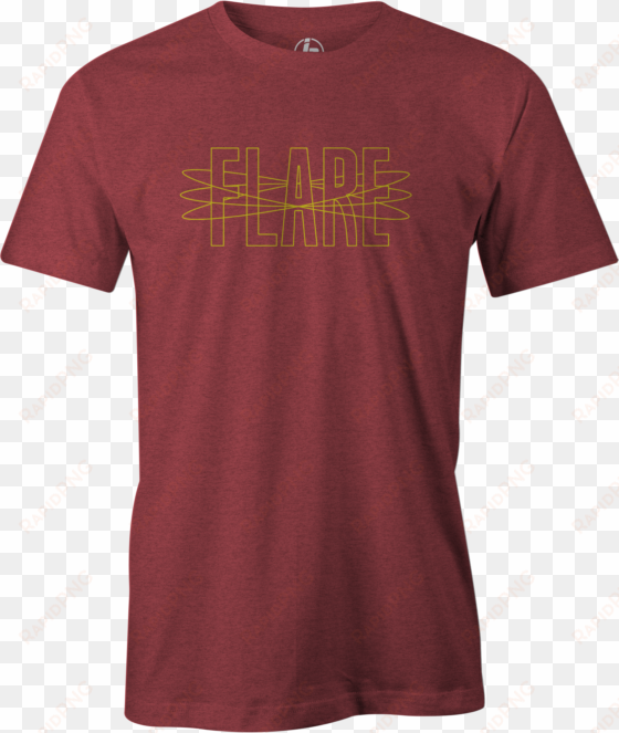 track flare - aged to perfection - 70th birthday mens t-shirt (colour:
