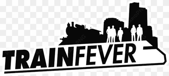 'train fever' pulls into steam station, calling at - train fever logo