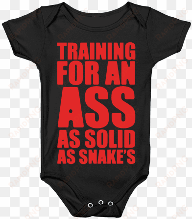 training for an ass as solid as snake's parody white - metroid ridley t shirt