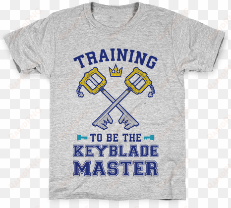 training to be the keyblade master kids t-shirt - my barb costume parody white print t-shirt: funny t-shirt