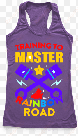 training to master rainbow road - pansexual shirts