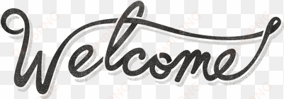 transparent background transparent welcome graphic
