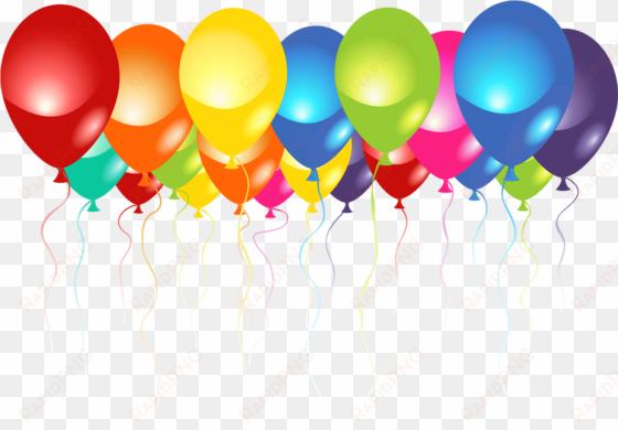 transparent balloons png picture - transparent birthday balloons png