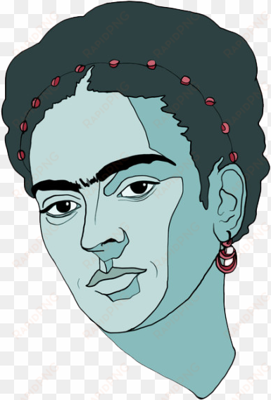 transparent blg - frida kahlo no background