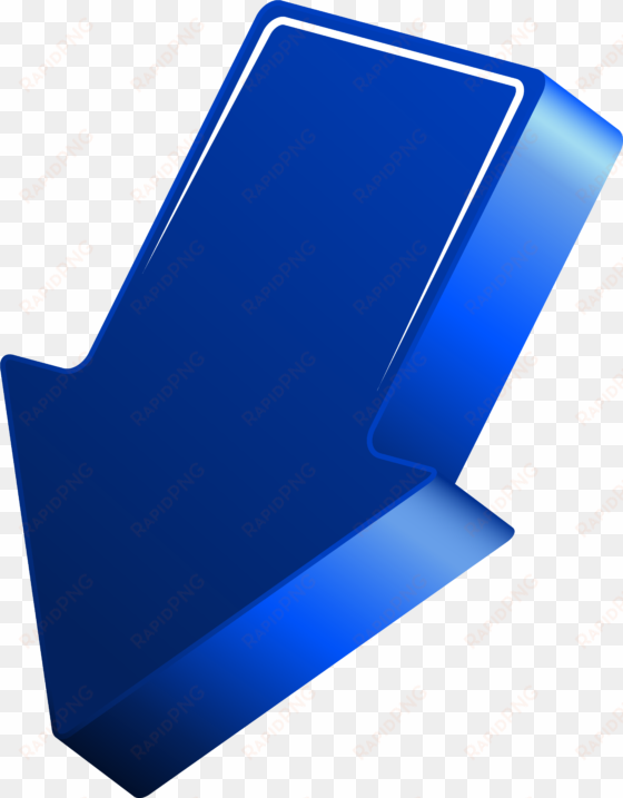 transparent blue arrow