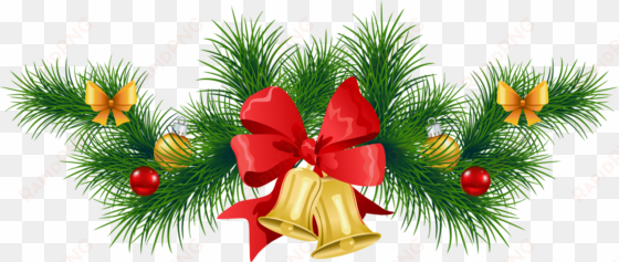 transparent christmas pine - fondos de navidad png