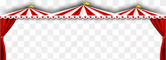 transparent circus tent background