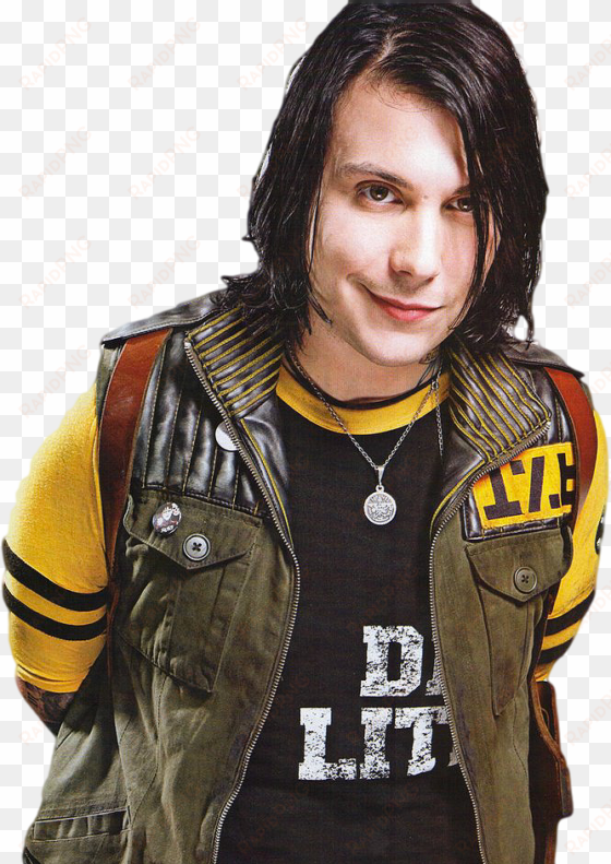 transparent frank iero - frank iero danger days