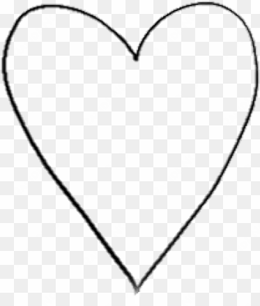 Transparent Heart - Transparent Black And White Heart transparent png image