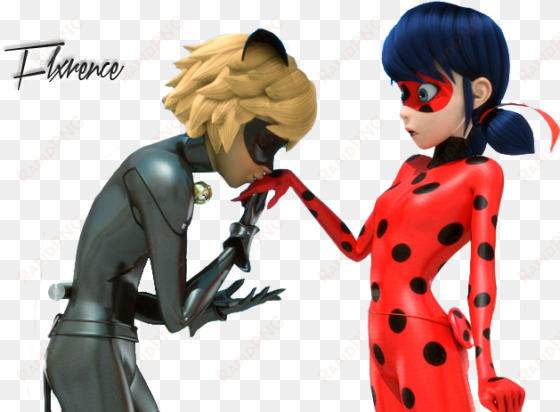 Transparent Ladybug Cat Noir - Miraculous Ladybug Black Cat transparent png image