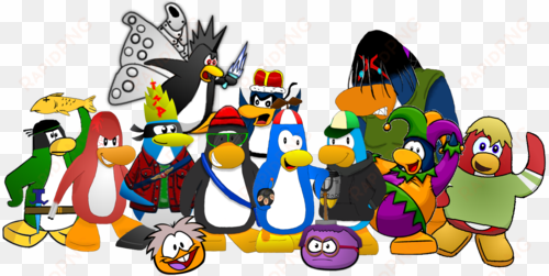 transparent oh fancy - club penguin fanon logo